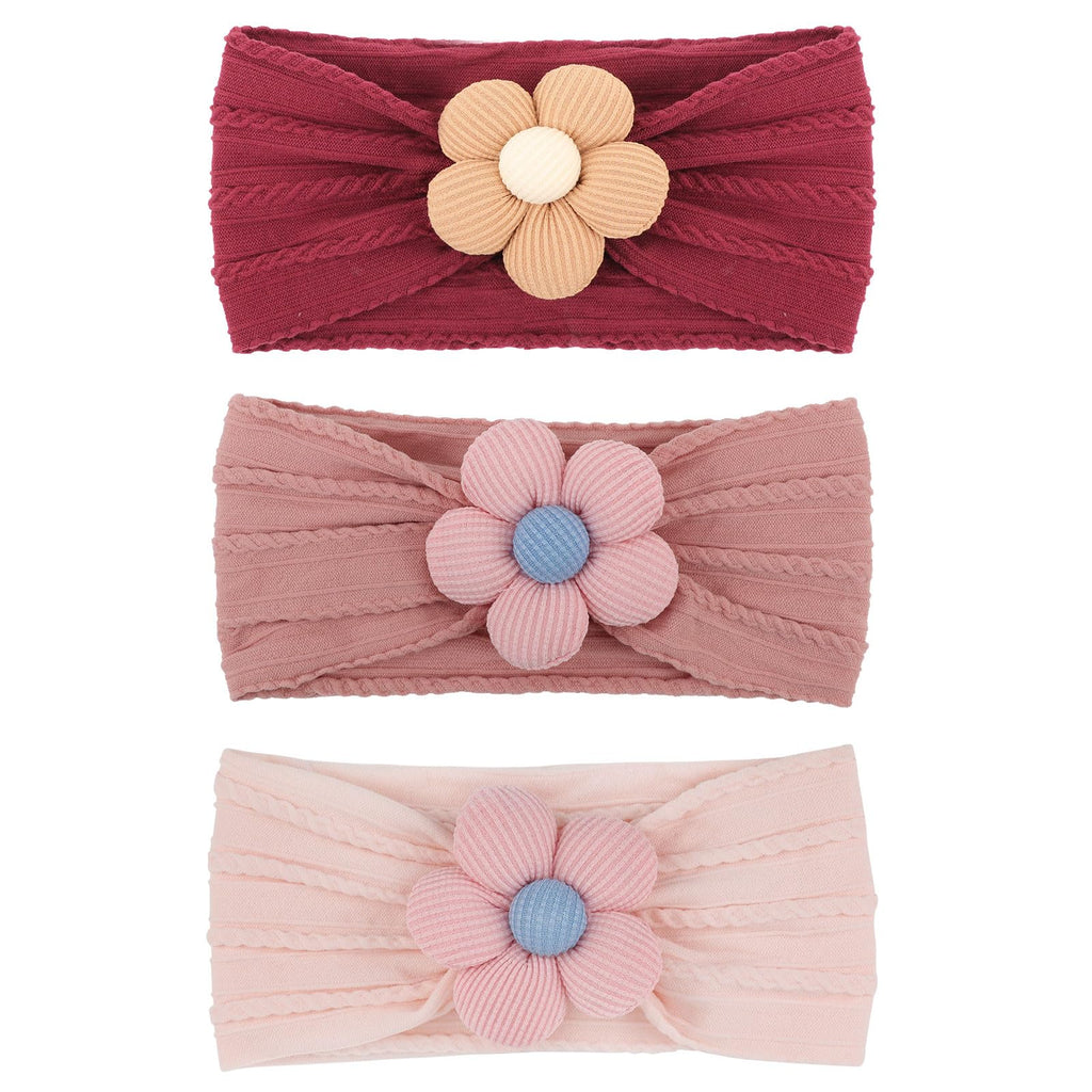 BlossomSoft™ Baby Headbands – 3 Pack