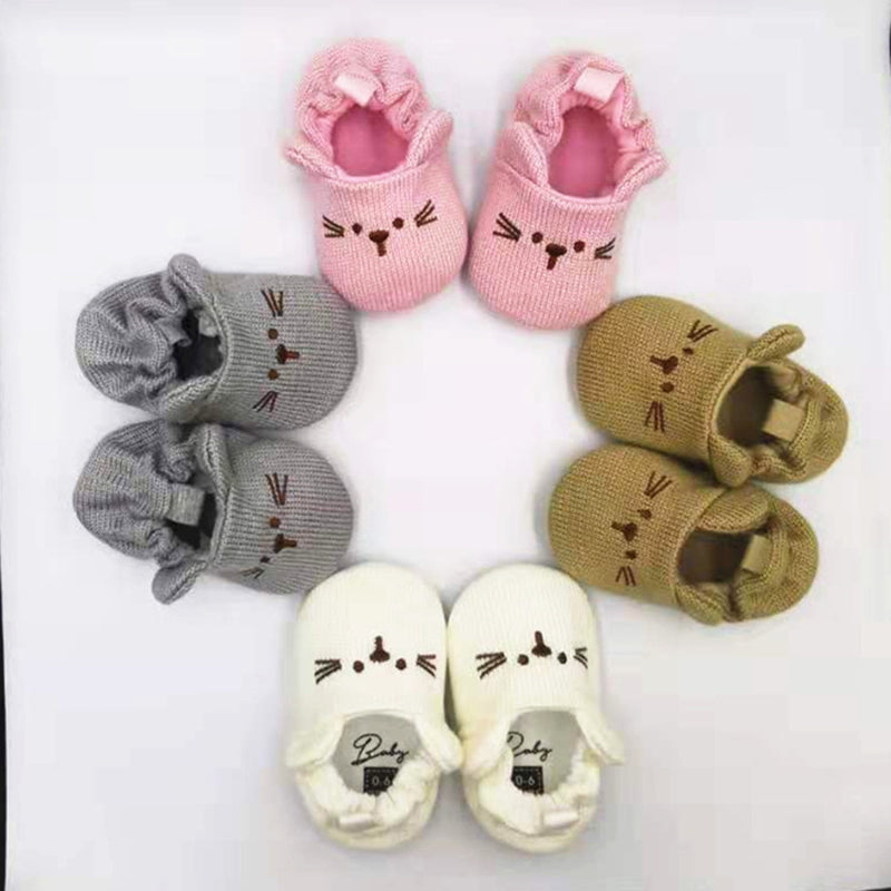 CozyKnit™ Baby Wool Booties